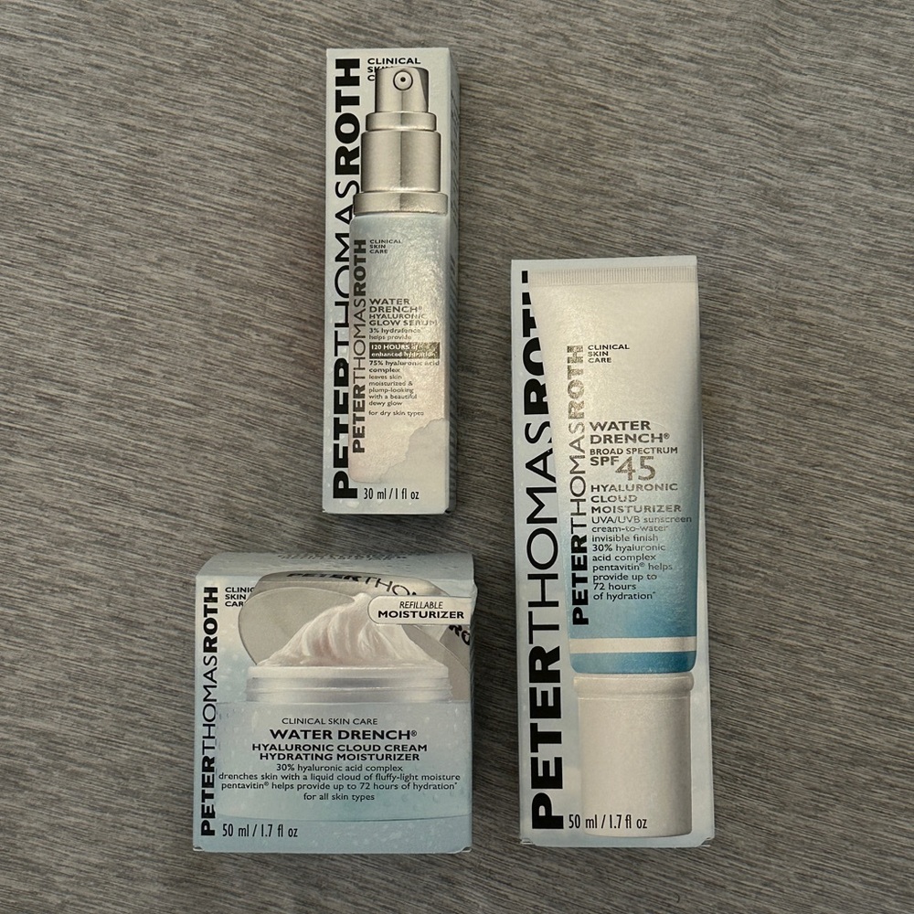 3 Pack of hyaluronic moisturizers - Peter Thomas Roth